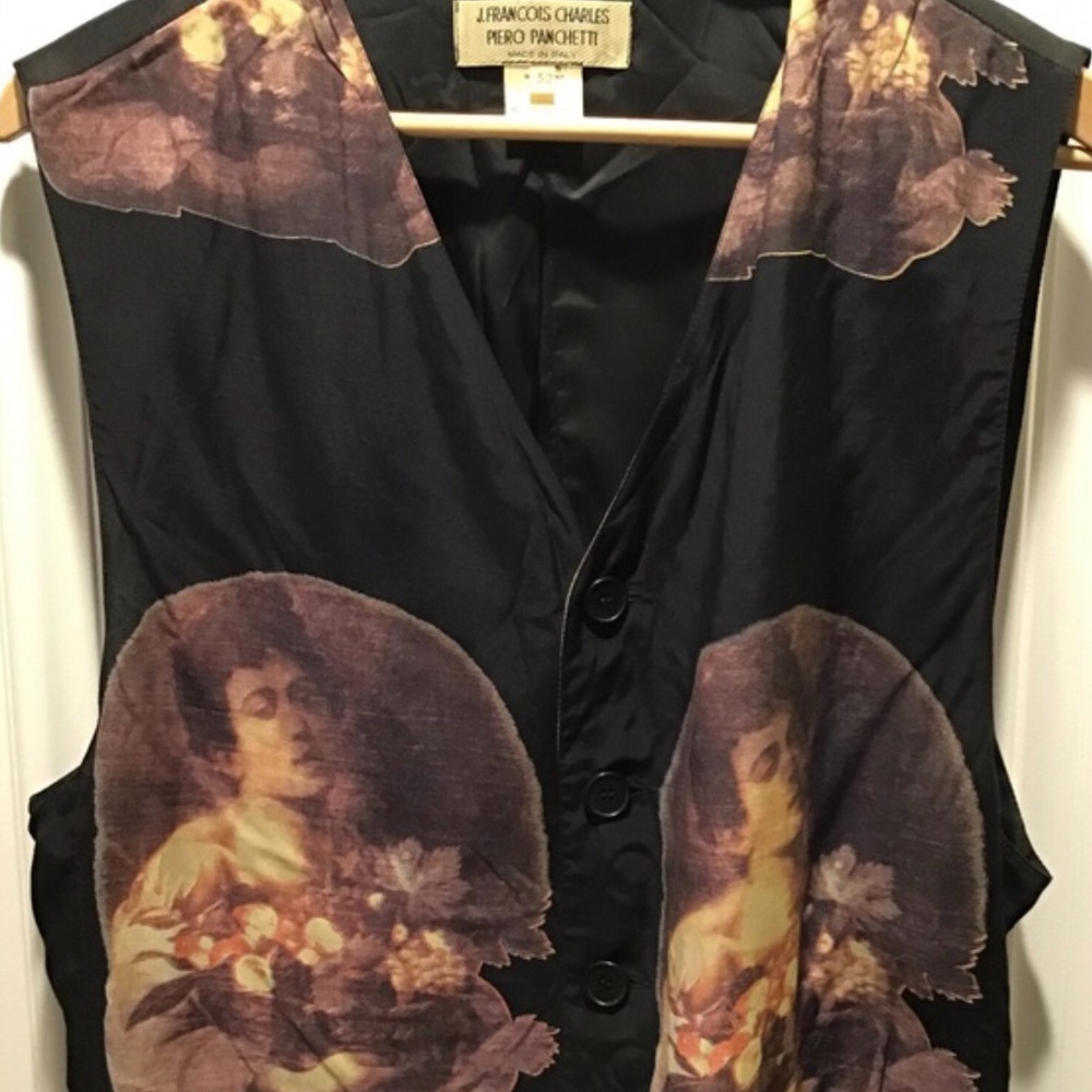 Men’s vest by J . Charles Francois